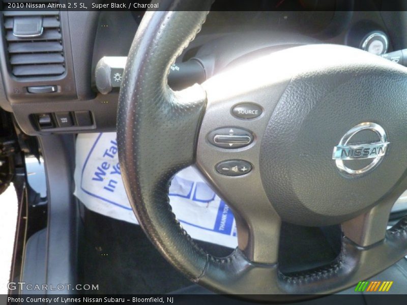 Super Black / Charcoal 2010 Nissan Altima 2.5 SL