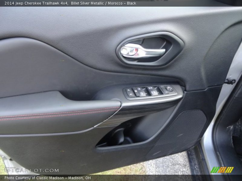 Billet Silver Metallic / Morocco - Black 2014 Jeep Cherokee Trailhawk 4x4