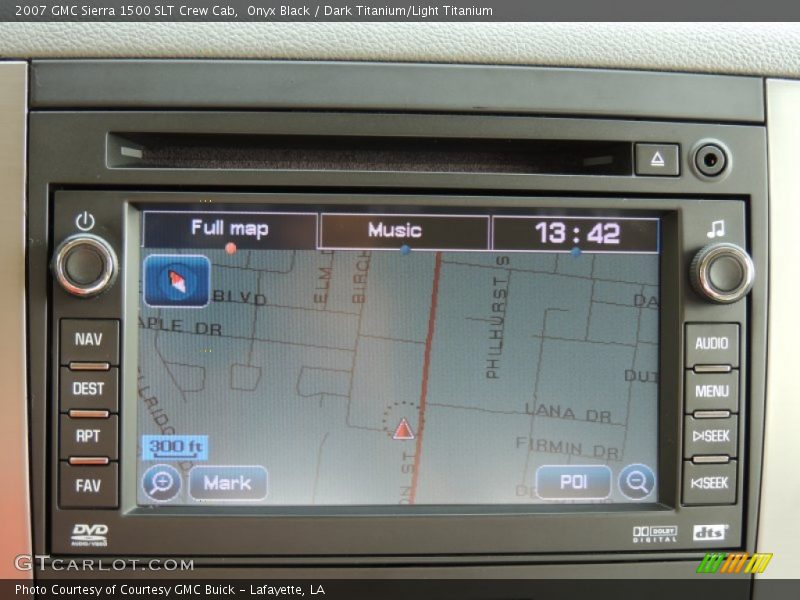 Onyx Black / Dark Titanium/Light Titanium 2007 GMC Sierra 1500 SLT Crew Cab