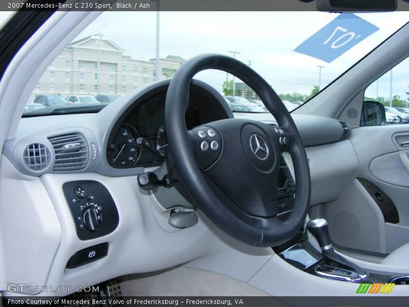 Black / Ash 2007 Mercedes-Benz C 230 Sport