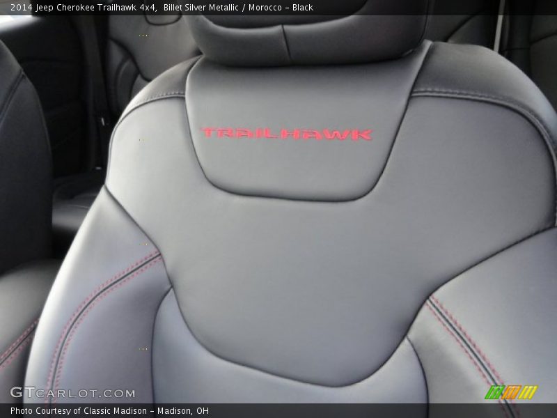 Billet Silver Metallic / Morocco - Black 2014 Jeep Cherokee Trailhawk 4x4