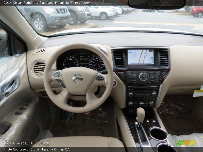 Moonlight White / Almond 2014 Nissan Pathfinder Platinum