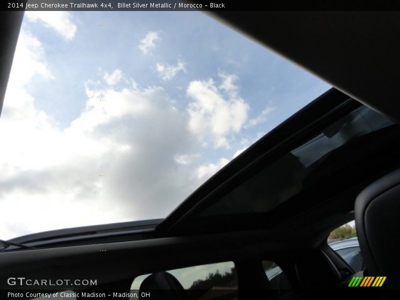 Sunroof of 2014 Cherokee Trailhawk 4x4