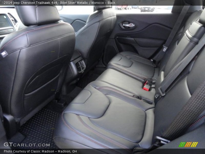 Rear Seat of 2014 Cherokee Trailhawk 4x4