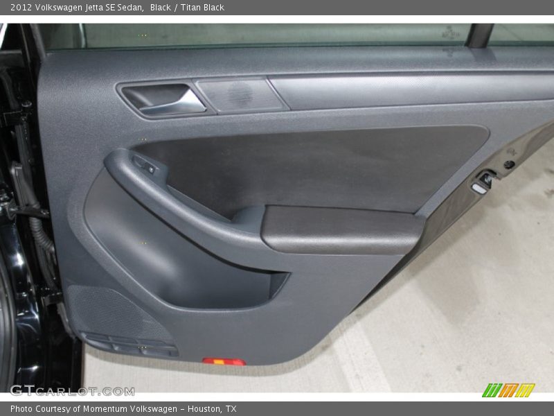 Black / Titan Black 2012 Volkswagen Jetta SE Sedan