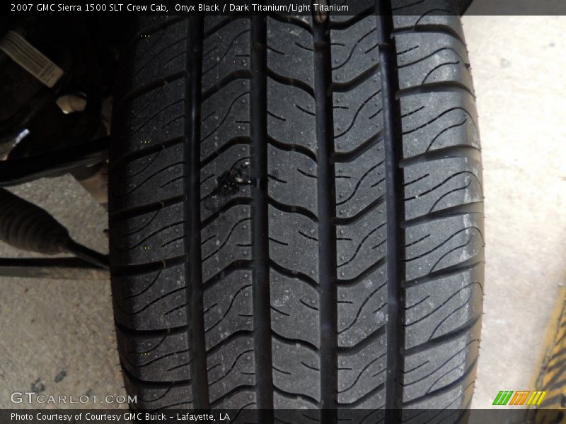 Onyx Black / Dark Titanium/Light Titanium 2007 GMC Sierra 1500 SLT Crew Cab