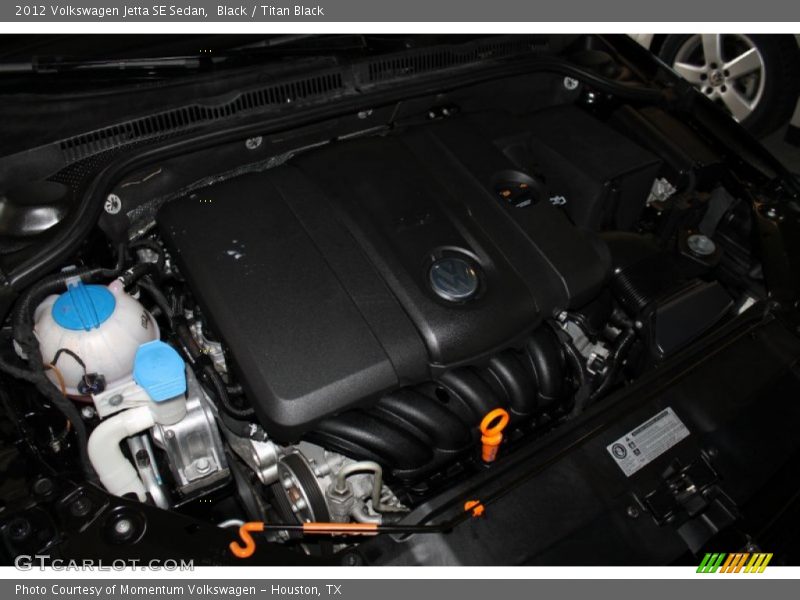 Black / Titan Black 2012 Volkswagen Jetta SE Sedan