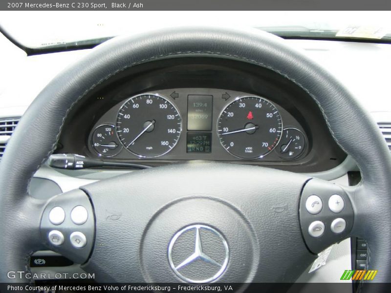 Black / Ash 2007 Mercedes-Benz C 230 Sport