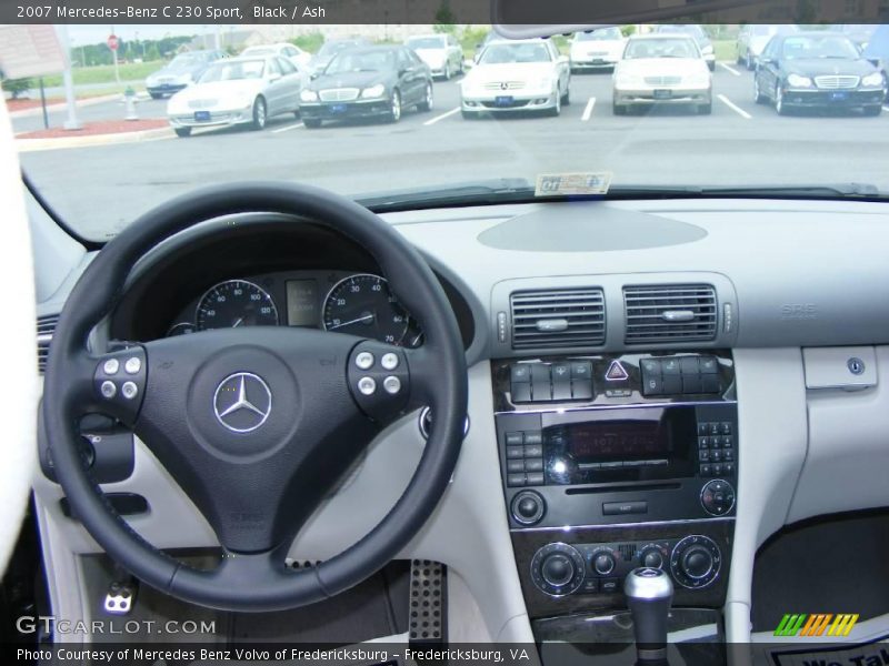 Black / Ash 2007 Mercedes-Benz C 230 Sport