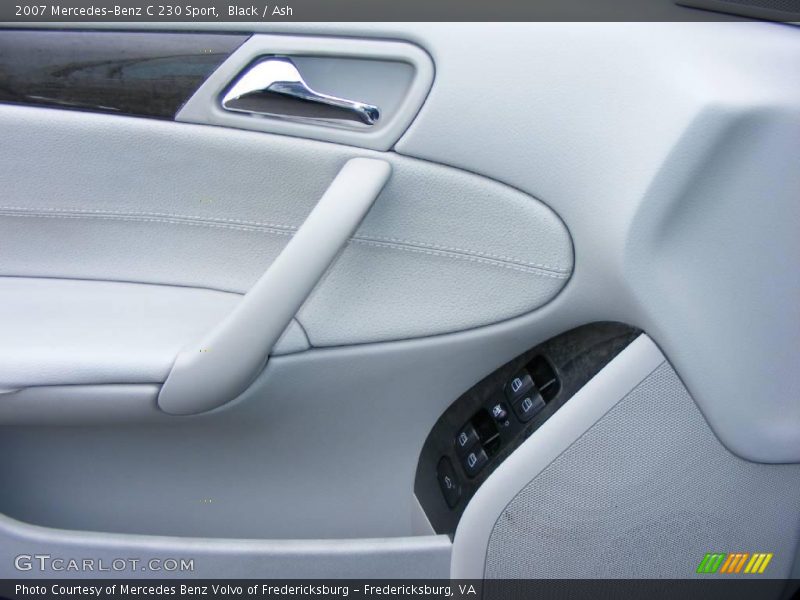 Black / Ash 2007 Mercedes-Benz C 230 Sport