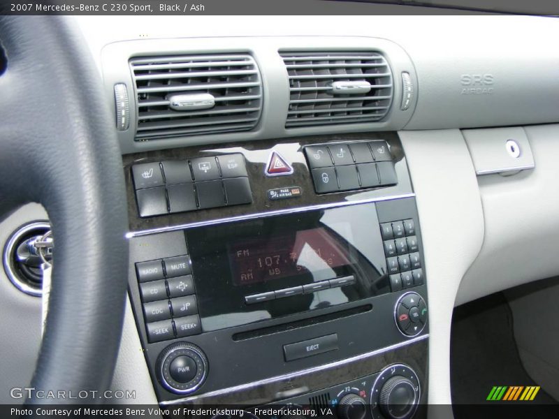 Black / Ash 2007 Mercedes-Benz C 230 Sport