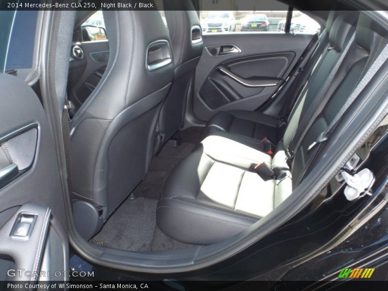 Night Black / Black 2014 Mercedes-Benz CLA 250
