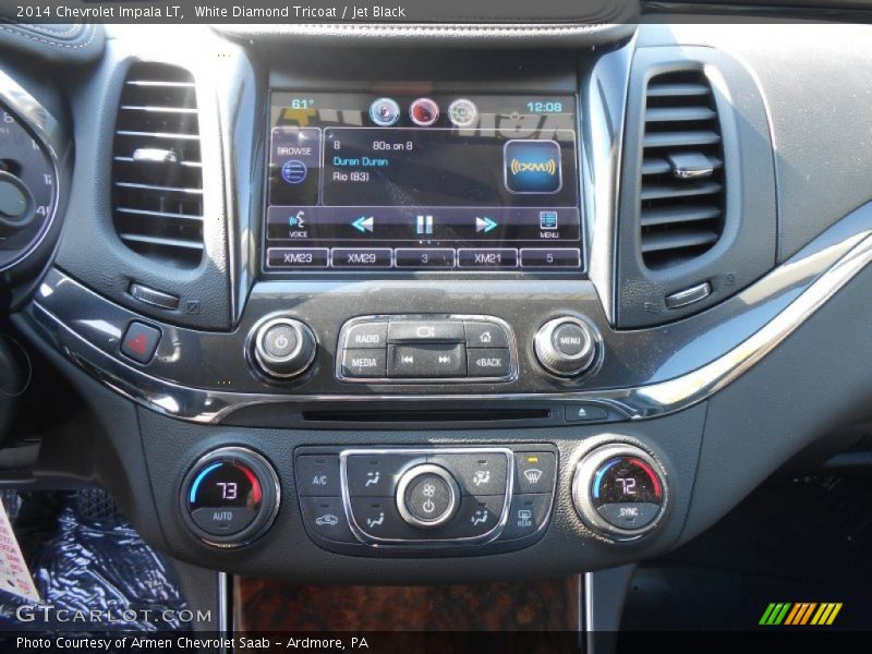 White Diamond Tricoat / Jet Black 2014 Chevrolet Impala LT