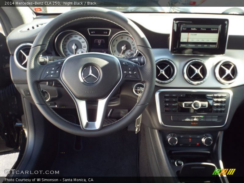 Night Black / Black 2014 Mercedes-Benz CLA 250
