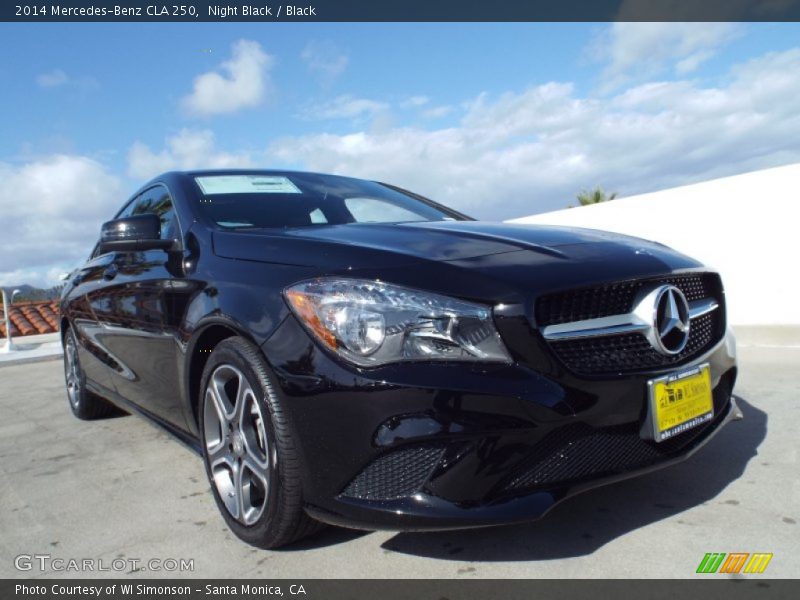 Night Black / Black 2014 Mercedes-Benz CLA 250