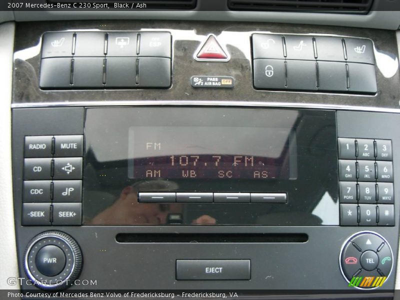 Black / Ash 2007 Mercedes-Benz C 230 Sport