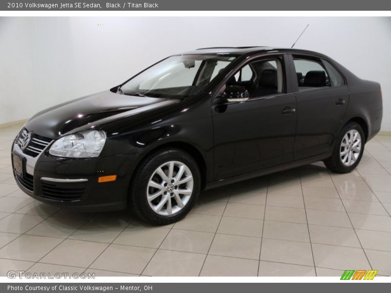 Black / Titan Black 2010 Volkswagen Jetta SE Sedan