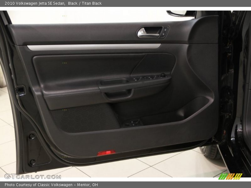 Black / Titan Black 2010 Volkswagen Jetta SE Sedan