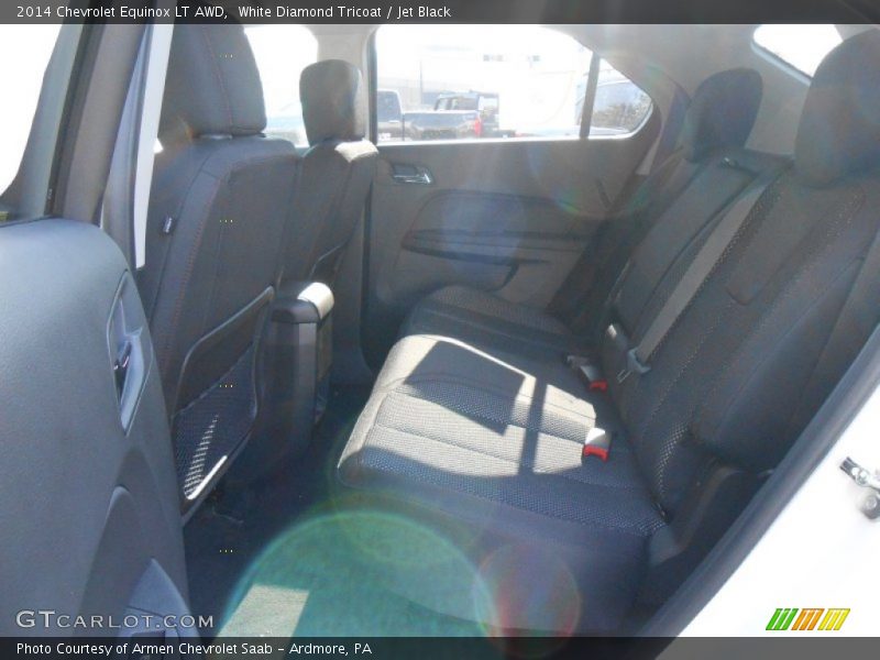 White Diamond Tricoat / Jet Black 2014 Chevrolet Equinox LT AWD