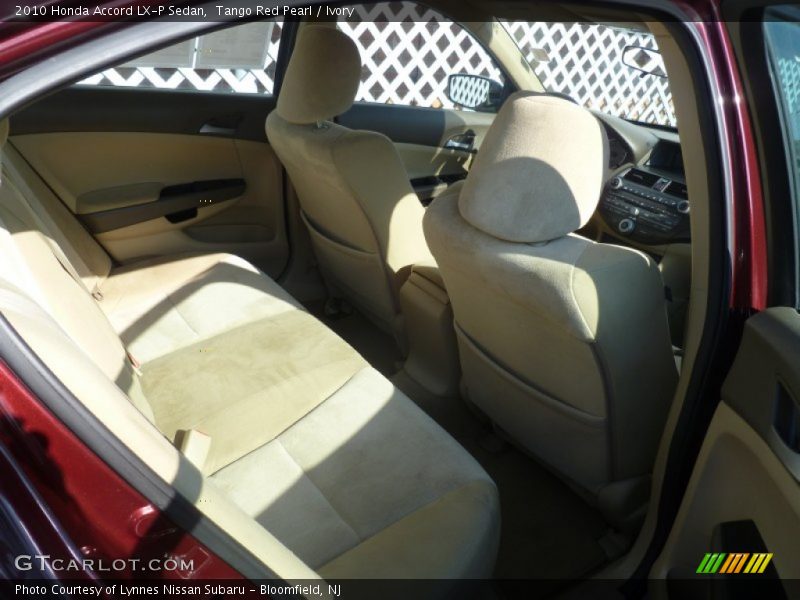 Tango Red Pearl / Ivory 2010 Honda Accord LX-P Sedan