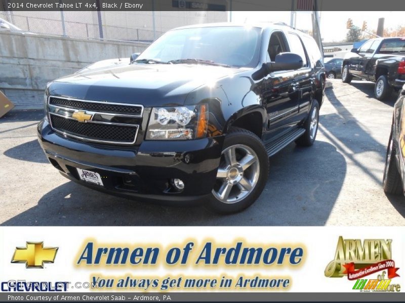 Black / Ebony 2014 Chevrolet Tahoe LT 4x4