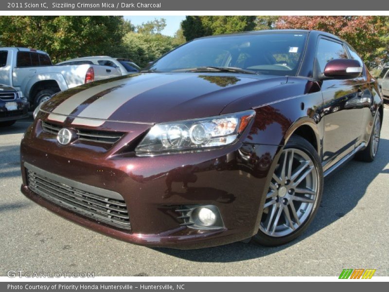 Sizziling Crimson Mica / Dark Charcoal 2011 Scion tC