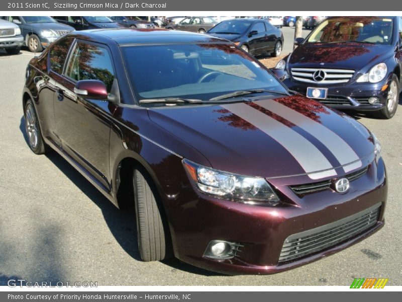 Sizziling Crimson Mica / Dark Charcoal 2011 Scion tC
