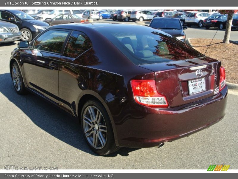 Sizziling Crimson Mica / Dark Charcoal 2011 Scion tC