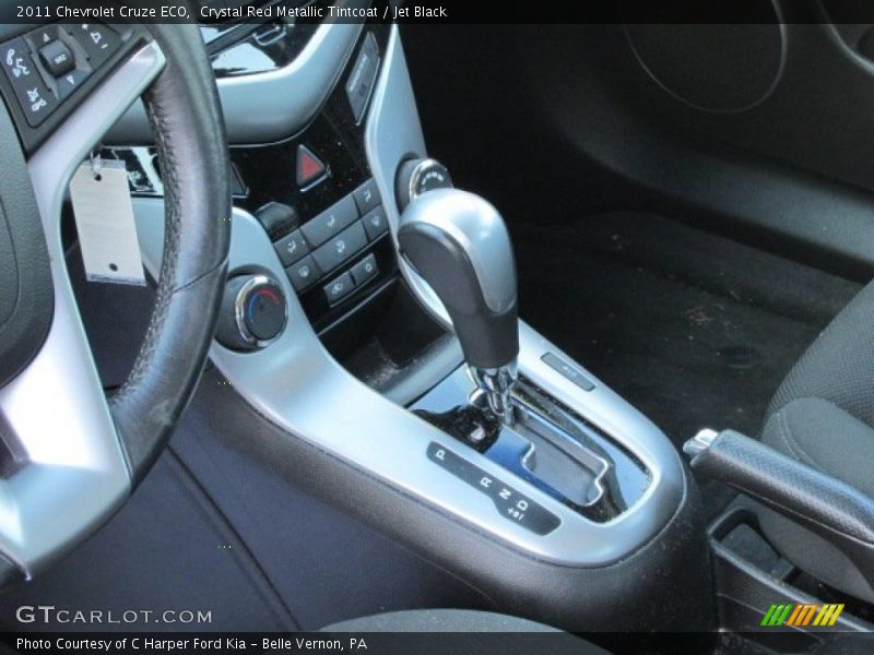 Crystal Red Metallic Tintcoat / Jet Black 2011 Chevrolet Cruze ECO