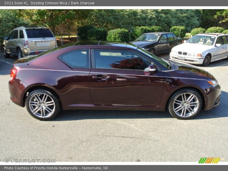 Sizziling Crimson Mica / Dark Charcoal 2011 Scion tC