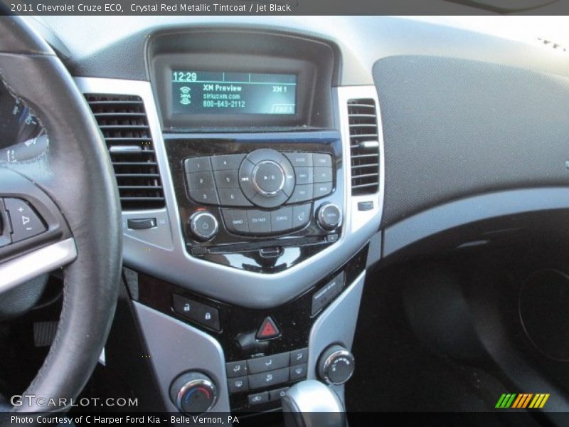 Crystal Red Metallic Tintcoat / Jet Black 2011 Chevrolet Cruze ECO