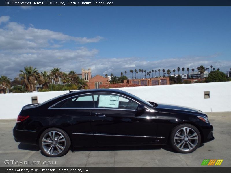 Black / Natural Beige/Black 2014 Mercedes-Benz E 350 Coupe