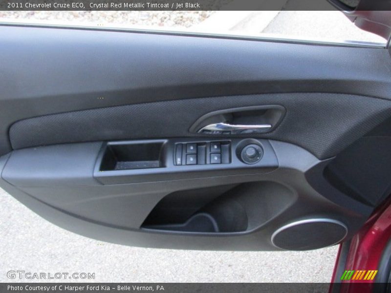Crystal Red Metallic Tintcoat / Jet Black 2011 Chevrolet Cruze ECO