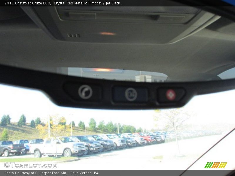 Crystal Red Metallic Tintcoat / Jet Black 2011 Chevrolet Cruze ECO