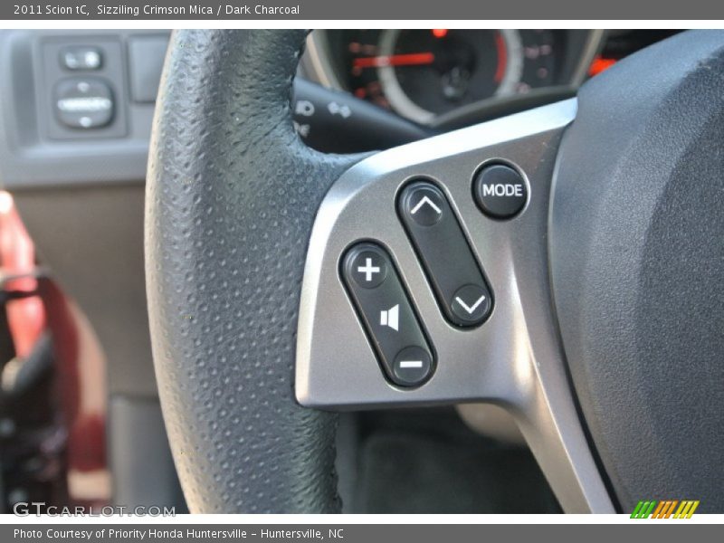 Sizziling Crimson Mica / Dark Charcoal 2011 Scion tC