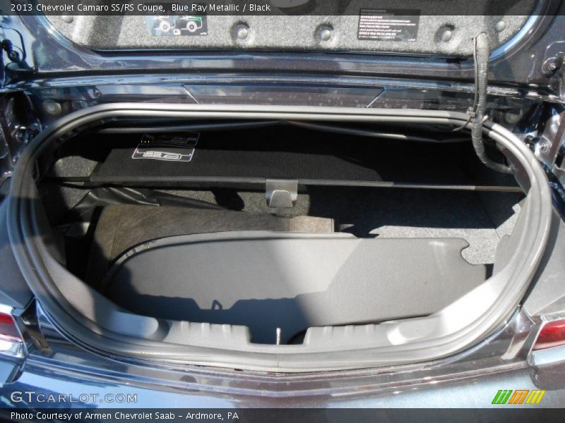 Blue Ray Metallic / Black 2013 Chevrolet Camaro SS/RS Coupe