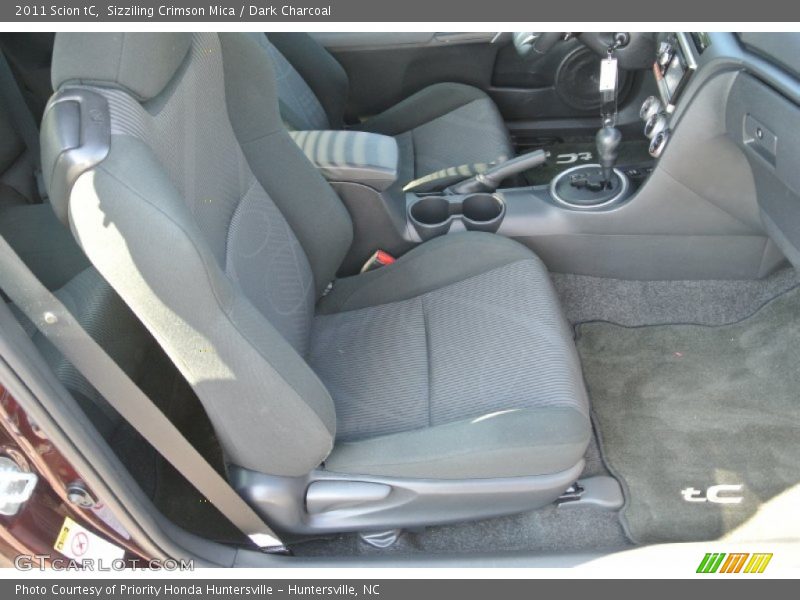 Sizziling Crimson Mica / Dark Charcoal 2011 Scion tC