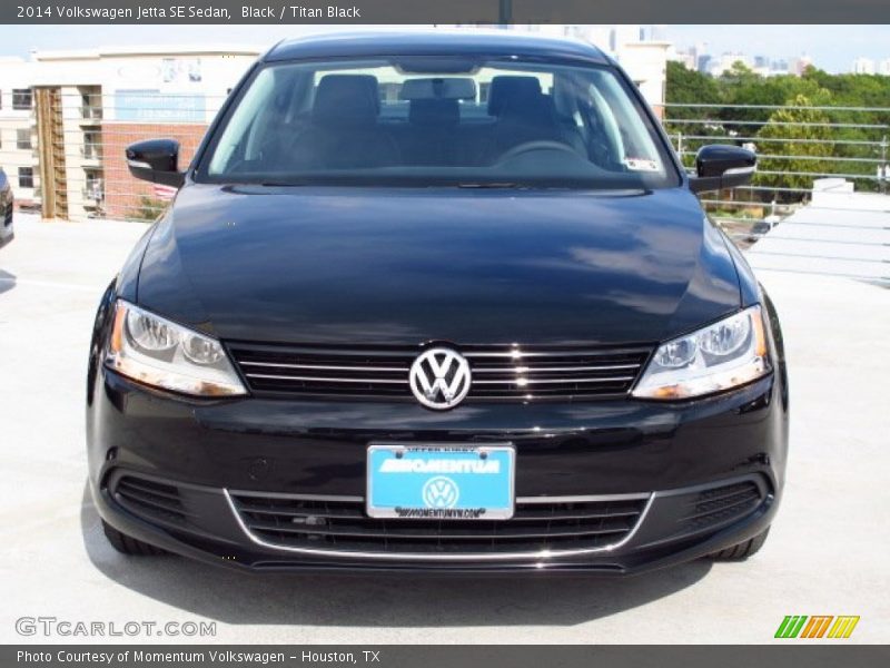 Black / Titan Black 2014 Volkswagen Jetta SE Sedan