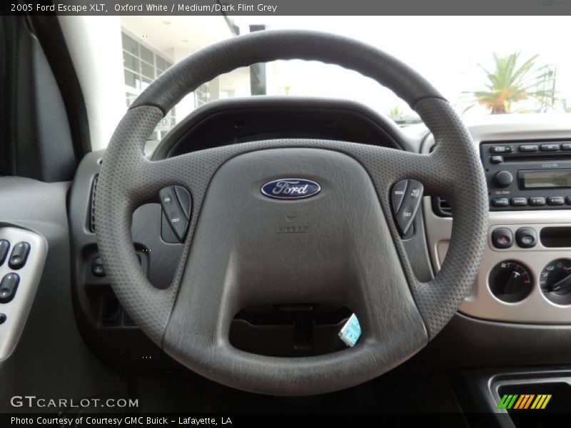 Oxford White / Medium/Dark Flint Grey 2005 Ford Escape XLT