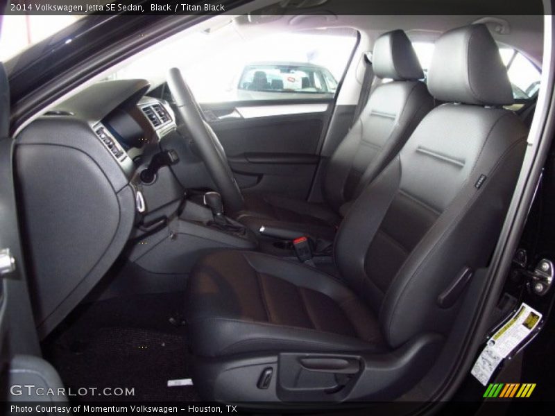 Black / Titan Black 2014 Volkswagen Jetta SE Sedan