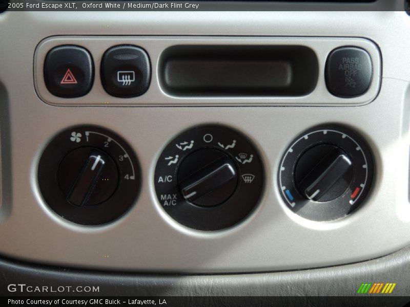 Oxford White / Medium/Dark Flint Grey 2005 Ford Escape XLT
