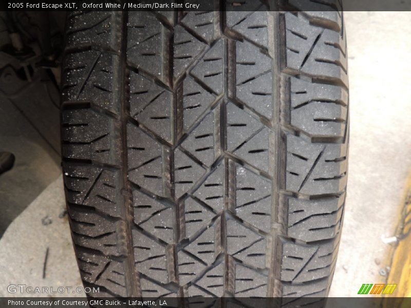Oxford White / Medium/Dark Flint Grey 2005 Ford Escape XLT