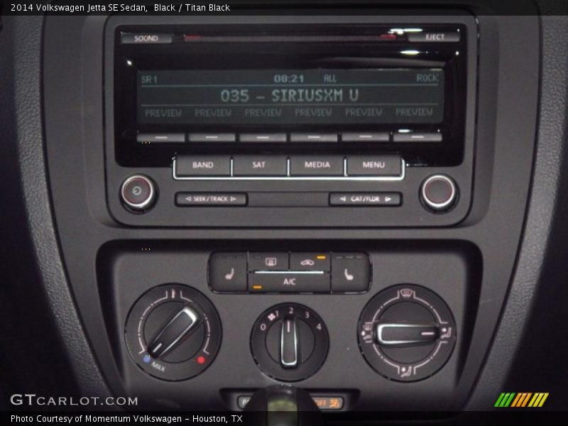 Black / Titan Black 2014 Volkswagen Jetta SE Sedan