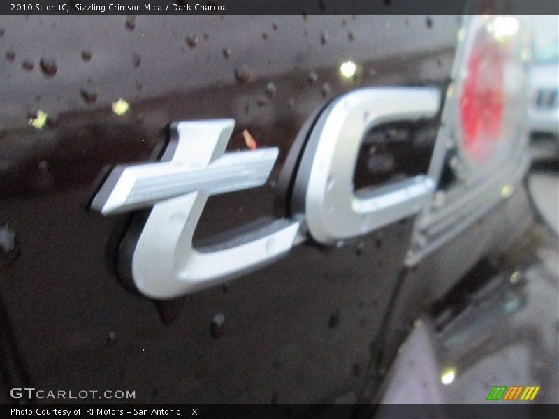 Sizzling Crimson Mica / Dark Charcoal 2010 Scion tC