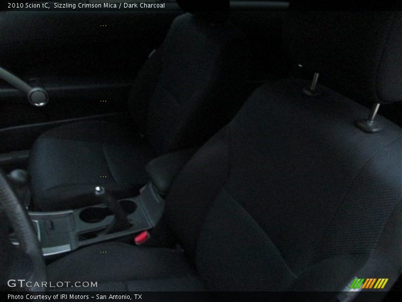 Sizzling Crimson Mica / Dark Charcoal 2010 Scion tC