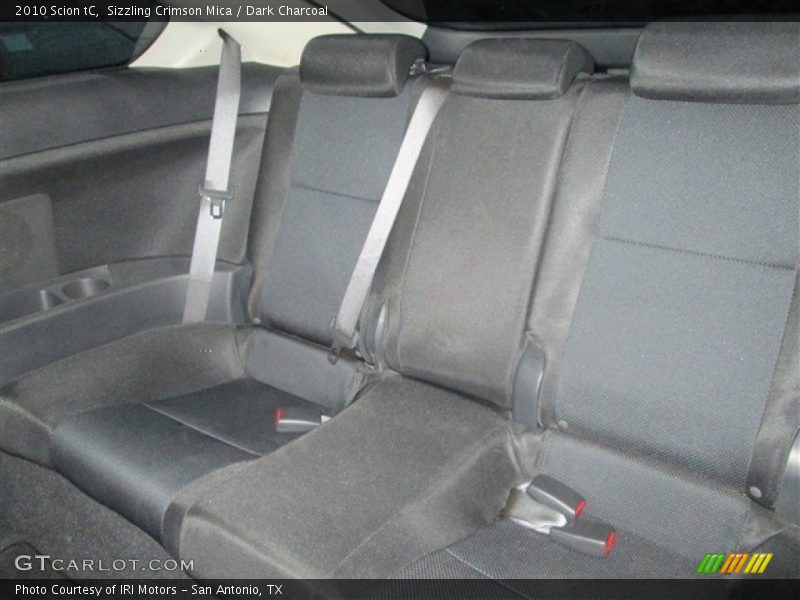 Sizzling Crimson Mica / Dark Charcoal 2010 Scion tC