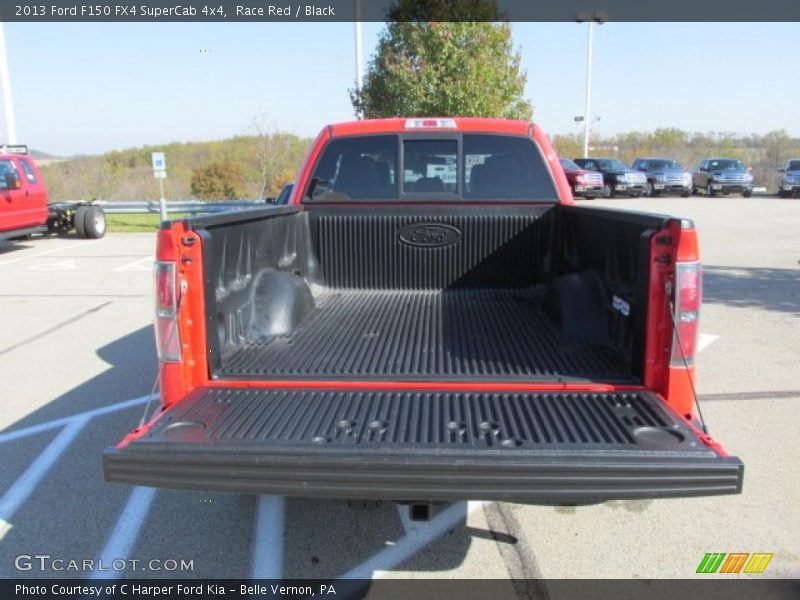 Race Red / Black 2013 Ford F150 FX4 SuperCab 4x4