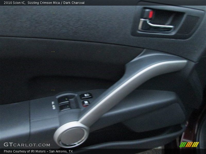Sizzling Crimson Mica / Dark Charcoal 2010 Scion tC
