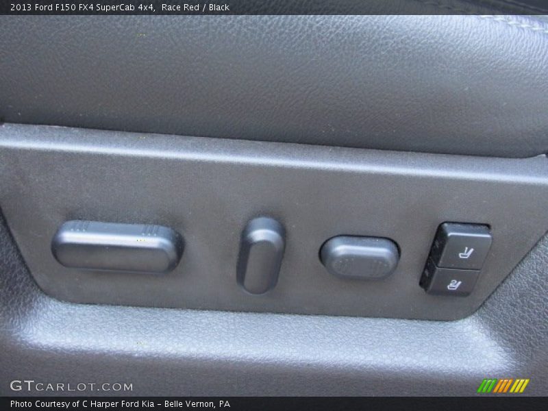 Race Red / Black 2013 Ford F150 FX4 SuperCab 4x4
