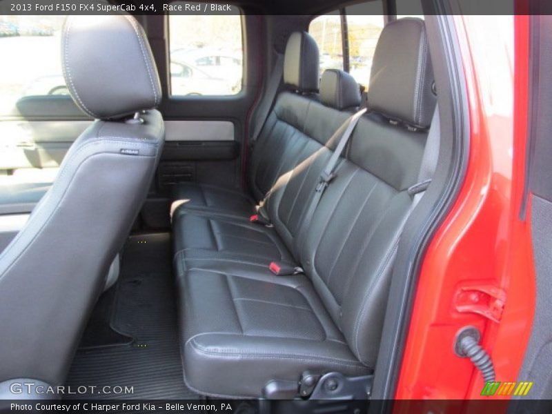 Race Red / Black 2013 Ford F150 FX4 SuperCab 4x4